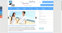 Desktop Screenshot of doorofhopecounselling.com